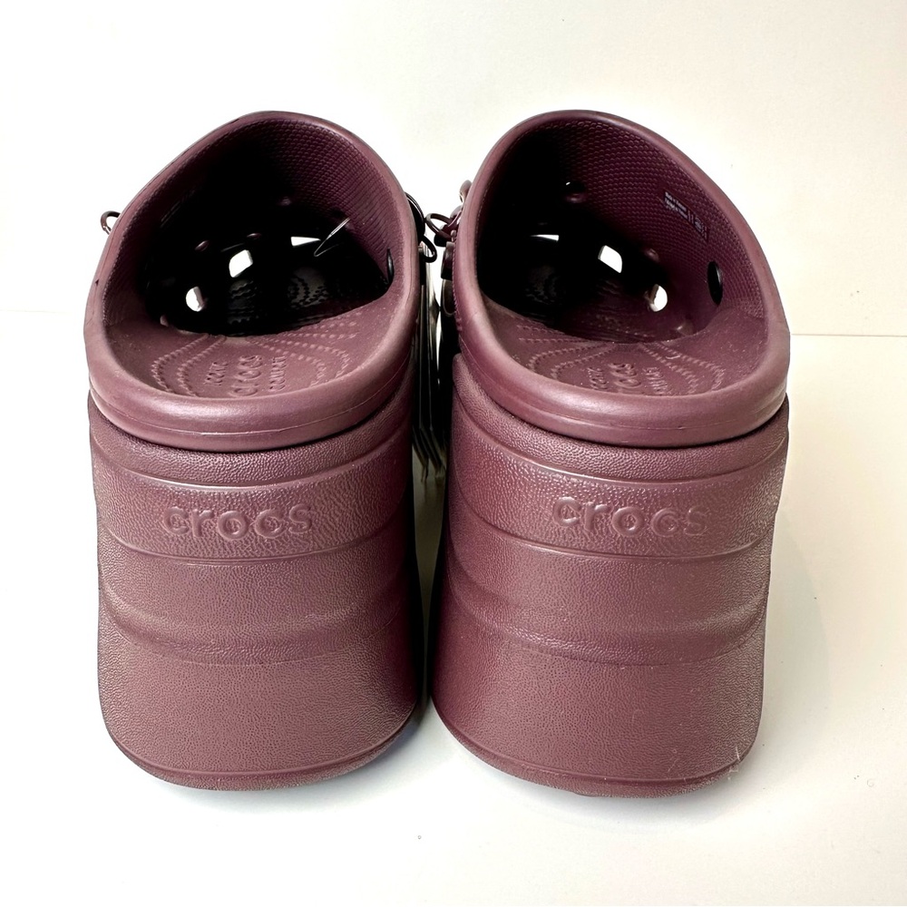 🔖 CROCS Siren Chain Clog High-Heel Stylish Unisex Light Weight - Picture 3 of 8